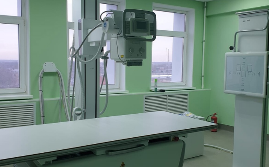  В Гатчинской поликлинике установлен новый рентгенодиагностический комплекс